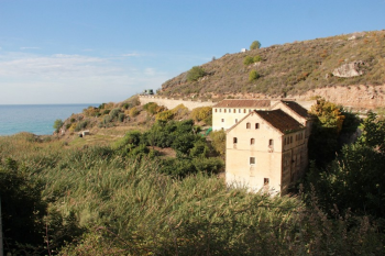 Old factories in Nerja