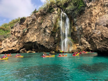 Water activities in Nerja