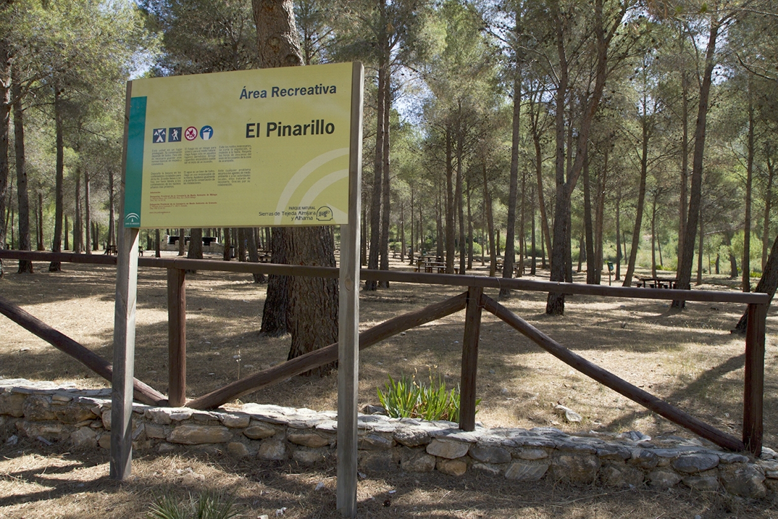 Hiking route to: Los Pinarillos recreational area